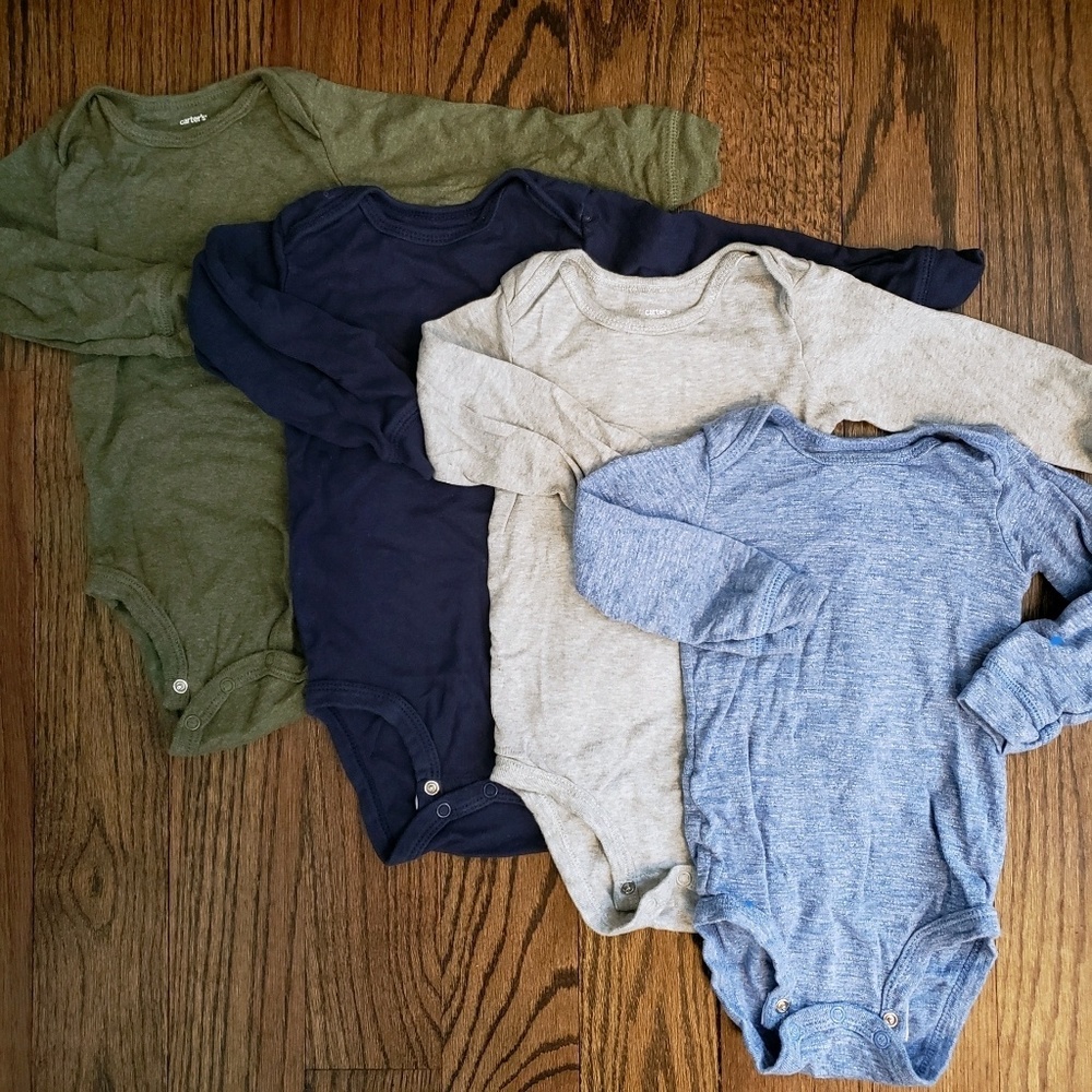 Set of 4 bodysuits boys 18m